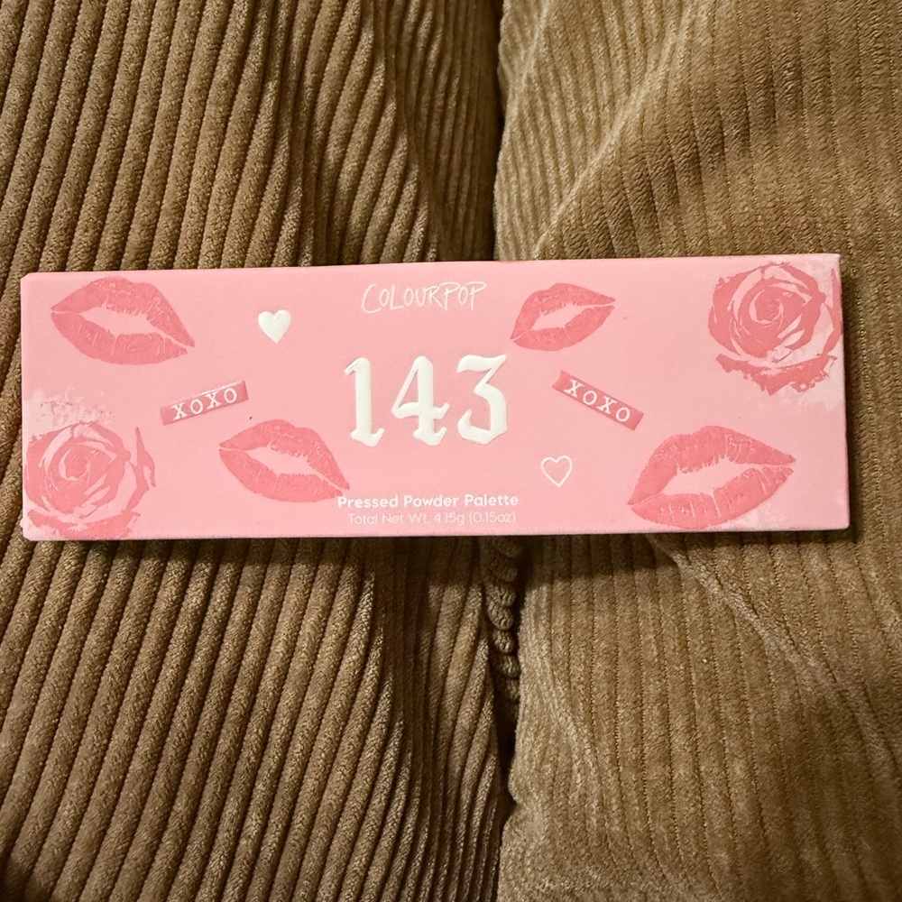 ColourPop “143” Pressed Powder Palette